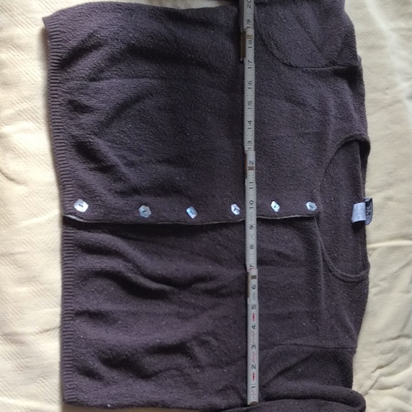 Vintage Knitted sweater and skirt soft knubby knit size med 8 - Picture 8 of 12